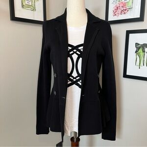 💣 LOFT Knit Double Breasted Blazer